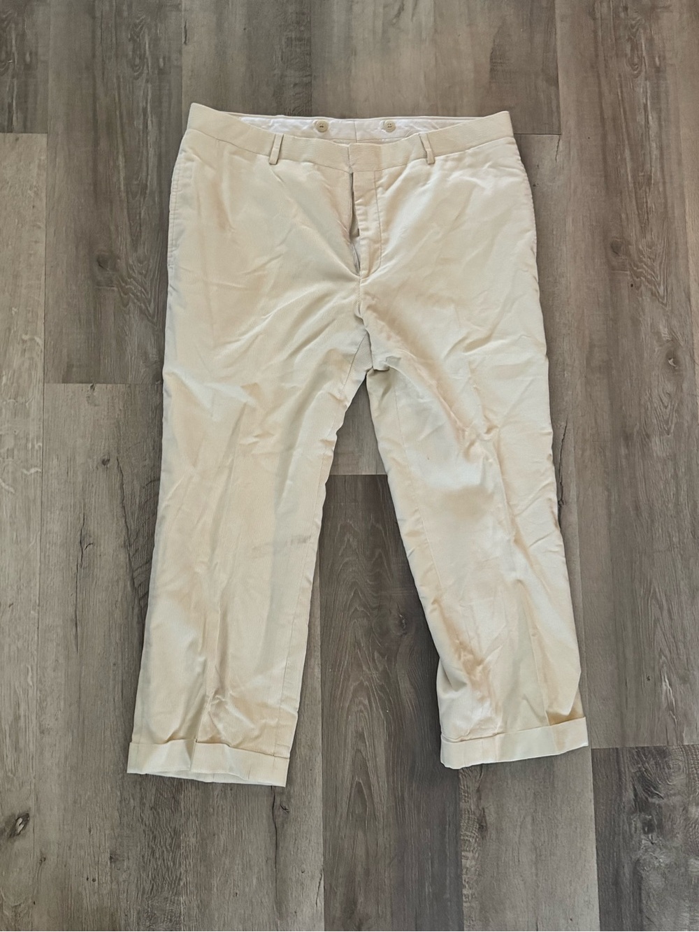 Polo Men's Classic Cream Chino Pants